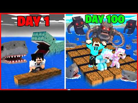 1000 HARI SURVIVAL HARDCORE DI PULAU MEGALODON UNTUK MENCARI HIU ANOMALI PALING LANGKA DI MINECRAFT! thumbnail