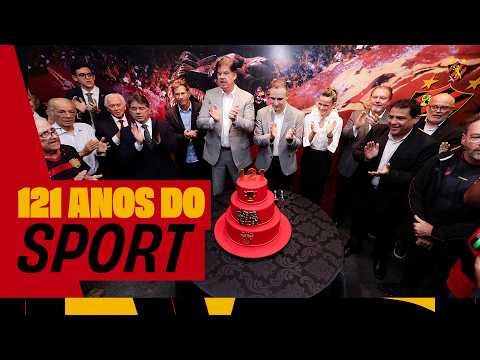SPORT 121 ANOS: VEJA COMO FOI A COMEMORAÇÃO thumbnail