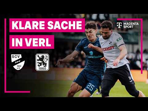 SC Verl - TSV 1860 München, Highlights mit Live-Kommentar | 3. Liga | MAGENTA SPORT thumbnail