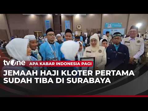 Jemaah Haji Indonesia Gelombang Pertama Mulai Pulang Ke Tanah Air | AKIP thumbnail