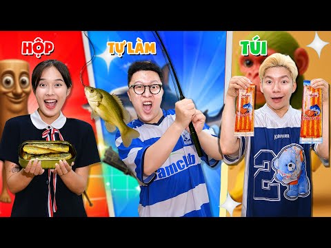 THỬ THÁCH QUÁI VẬT BRAIN ROT VỚI ĐỒ ĂN: HỘP - TÚI - TỰ LÀM !! thumbnail