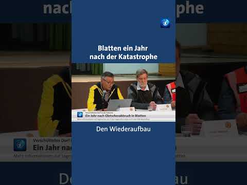 Gletschersturz in Blatten: Bewohner wollen ihr Dorf wieder aufbauen #tagesschau #nachrichten thumbnail
