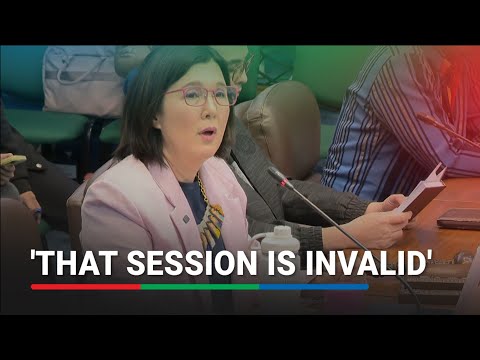 Blue Ribbon hearing tinuloy ni Pia, Marcoleta, botohan ng 12 senador kinwestiyon | ABS-CBN News thumbnail