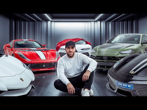 MA COLLECTION DE VOITURES A 10 MILLIONS D’EUROS 😱😱!! JE VOUS MONTRE TOUT 😱😱!! thumbnail