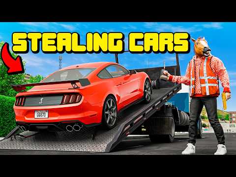 Starting A Fake Tow Company To Steal Cars In GTA 5 RP thumbnail