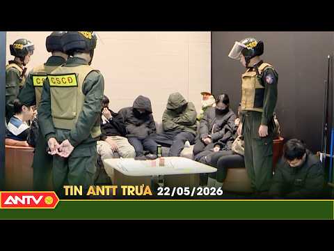 Tin tức an ninh trật tự nóng, thời sự Việt Nam mới nhất 24h trưa ngày 22/5 | ANTV thumbnail