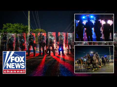 DEVELOPING: At least 20 anti-ICE rioters ARRESTED at NJ facility thumbnail