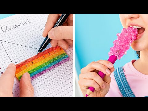 💡 NOBODY TELLS YOU THESE DIY SCHOOL SECRETS HACKS! 🤯🔥 thumbnail