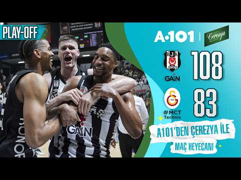 Beşiktaş GAİN (108-83) Galatasaray MCT Technic | Türkiye Sigorta Basketbol Süper Ligi 2025/2026 thumbnail