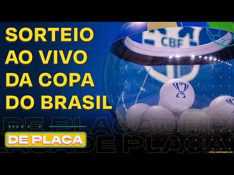 SORTEIO DA COPA DO BRASIL AO VIVO! VEJA A DEFINIÇÃO DOS CONFRONTOS | De Placa 26/05/26 thumbnail