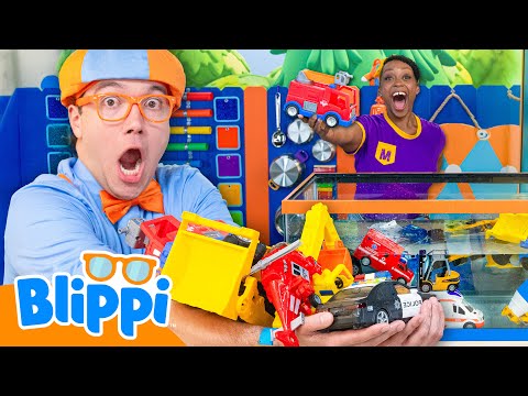 Blippi & Meekah Play a Vehicle Sink or Float Game! 💦 thumbnail