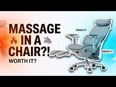 A Chair With Fans + Massage + Smart Lumbar… Worth It? (HBADA X7) thumbnail