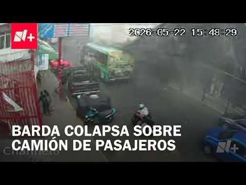 Desplome de barda en Centro Histórico CDMX deja cuatro heridos - En Punto thumbnail