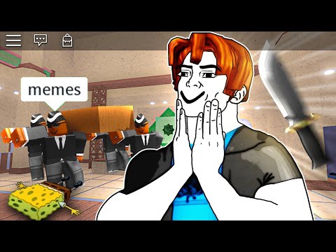 ROBLOX Murder Mystery 2 Funny Moments (MEMES) thumbnail