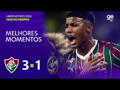 FLUMINENSE 3 X 1 LA GUAIRA | MELHORES MOMENTOS | CONMEBOL LIBERTADORES 2026 | ge tv thumbnail