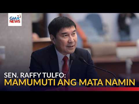 'Mamumuti ang mata namin' - Tulfo, inaasahang walang mangyayari sa sesyon ngayong araw | GMA News thumbnail