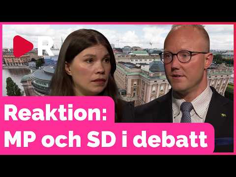 Reaktion: Hetsig invandringsdebatt mellan Miljöpartiet och SD thumbnail