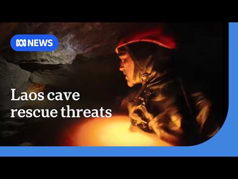 Monsoons threaten remote cave rescue mission in Laos | ABC NEWS thumbnail