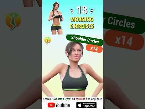 Do These 18 #easyexercises #everymorning #stretchingworkout @RobertasGym #weightloss #homeworkout thumbnail