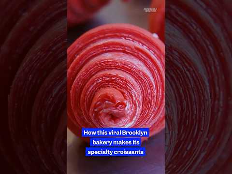 This tiny #viral #bakery in #Brooklyn is known for its croissants. Here's how it makes them. thumbnail