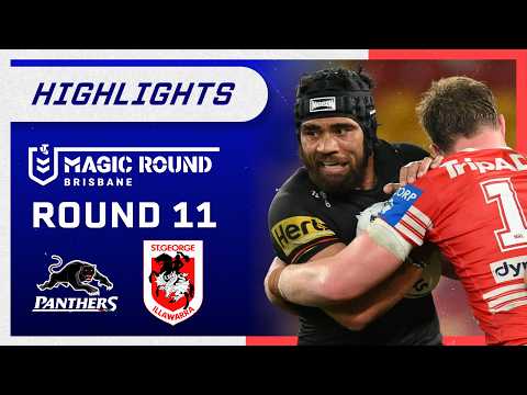 NRL Highlights: Panthers v Dragons - Round 11 | NRL on Nine thumbnail
