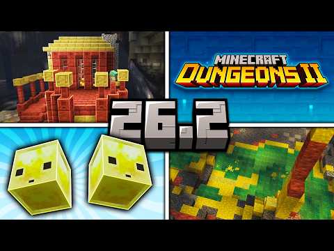 Minecraft Live 2026 - 26.2 | Новая пещера,  Слизень-Мяч и Minecraft Dungeons 2 | Что показали? thumbnail