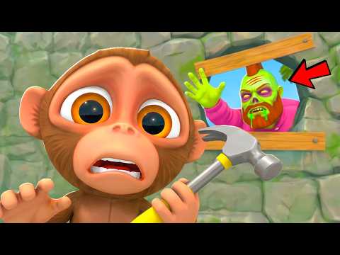 الزومبي دخلو لقفص الحيوانات ! والنهاية مرعبة 💀😱 I Am Monkey VR thumbnail