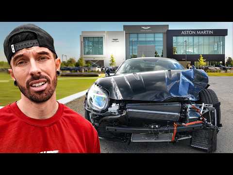 I RETURNED MY WRECKED DB12 BACK TO ASTON MARTIN thumbnail