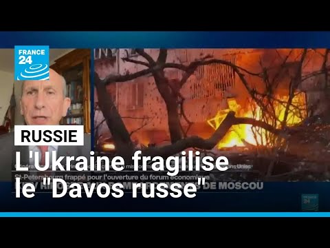 Le forum économique russe perturbé par des frappes ukrainiennes • FRANCE 24 thumbnail