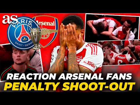 🚨 ARSENAL fans REACT to the DRAMATIC PENALTY SHOOTOUT vs PSG 😱🔥 | CHAMPIONS LEAGUE FINAL thumbnail
