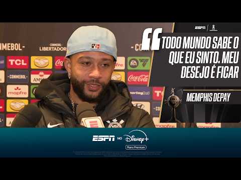 MEMPHIS DEPAY ABRE O JOGO SOBRE O FUTURO NO CORINTHIANS ANTES DA COPA DO MUNDO thumbnail