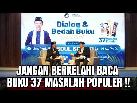 Jangan Berkelahi Baca Buku 37 Masalah Populer | Ustadz Abdul Somad thumbnail
