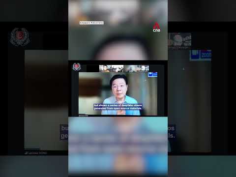 Footage of fake Zoom meeting used in scam impersonating PM Wong thumbnail