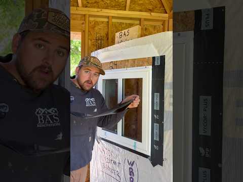 Learn window and flashing installation.  Learn  how to keep the water out💪 #window #flashing #learn thumbnail