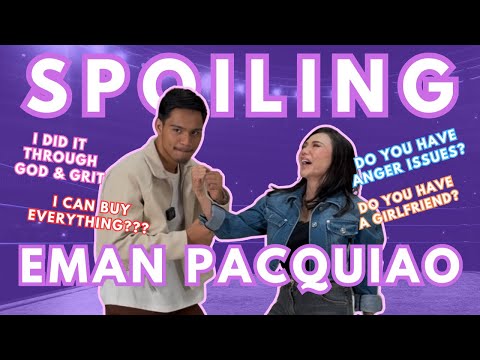 Spoiling Eman Bacosa Pacquiao for a Day | Interview about his past life, love life, and shopping! thumbnail