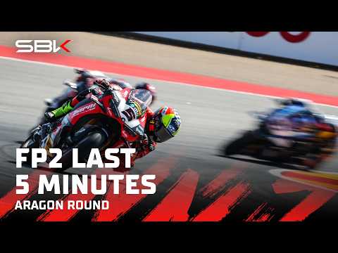 The LAST 5 minutes of FP2 at Motorland Aragon 😎 | 2026 #AragonWorldSBK 🇪🇸 thumbnail