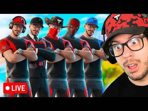 🔴 LIVE! - I'M BACK!! WINNING with my ICON SKIN in FORTNITE! thumbnail