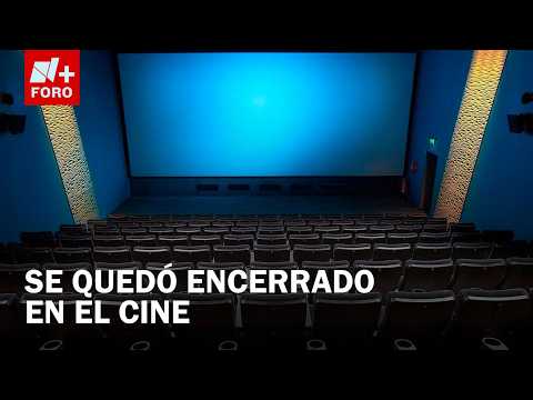 Hombre se queda encerrado en el cine por quedarse dormido thumbnail