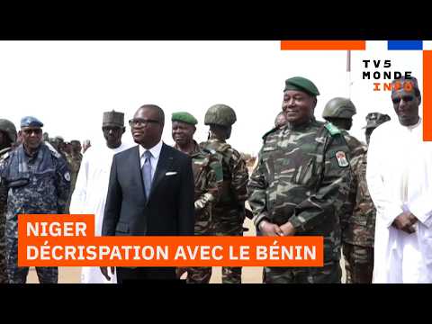 Le président du Bénin accueilli au Niger, signe d'une décrispation thumbnail