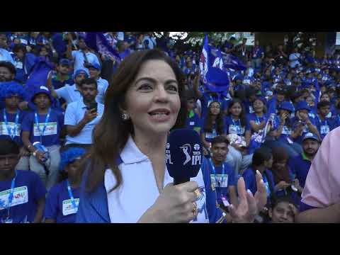 Mrs Nita Ambani shares her thoughts on the @RelianceFoundationTV #ESAMatchDay | Mumbai Indians thumbnail