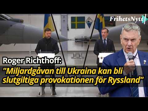 Kristersson tömmer lagren för Zelenskyj – Skänker bort Gripen-plan - Roger Richthoff thumbnail