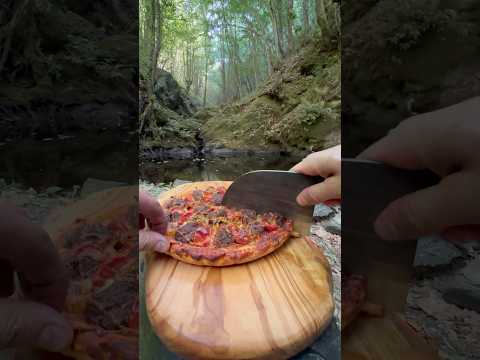 Satır Kıymalı Köfteli Pizza 🥩🍕/ cooking pizza with meatballs thumbnail