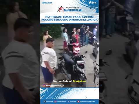 Sempat Bikin Warga Kaget, Bocah Berkostum Pocong di Kediri Ternyata Cuma Iseng thumbnail