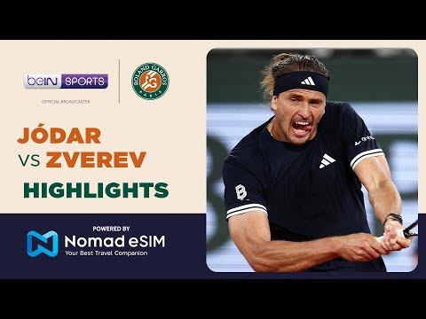 Rafael Jódar vs Alexander Zverev | Roland-Garros 2026 | Match Highlights thumbnail