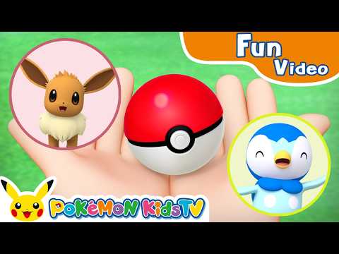 Guess the Pokémon in the Poké Balls! | Learn & Play with Pokémon | Pokémon Kids TV​ thumbnail
