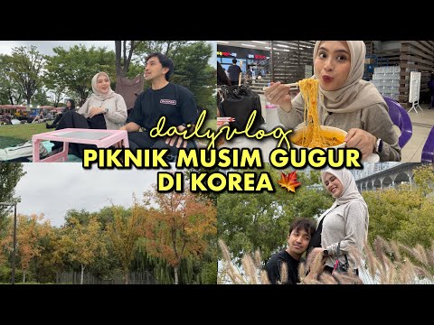 PIKNIK MUSIM GUGUR DI KOREA ? SAMBIL JAJAN DI SUNGAI HAN ALA DRAKOR ??? DAILY VLOG thumbnail