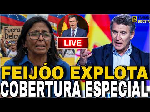 ÚLTIMA HORA 🔴 “¡CERRADLE LAS PUERTAS A ESA DICTADORA!” Feijoo EXPLOTA HOY DESDE PAÍSES BAJOS thumbnail