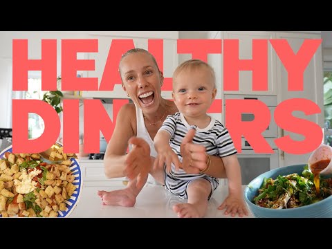 week of EASY & healthy dinners for my family *kid/toddler approved* thumbnail