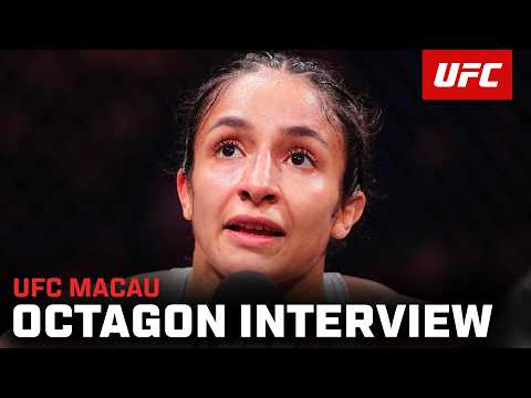 Jaqueline Amorim Octagon Interview | UFC Macau thumbnail