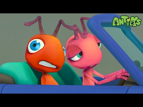 Crazy Car Ride! | Antiks | हिंदी कार्टून | Oddbods Hindi thumbnail